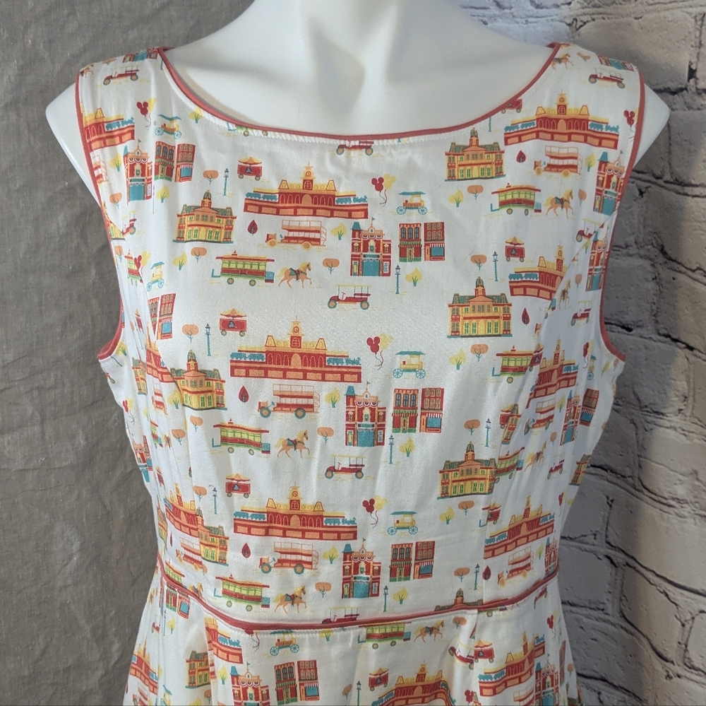 Disney Main Street USA Midi Dress - Picture 3 of 8